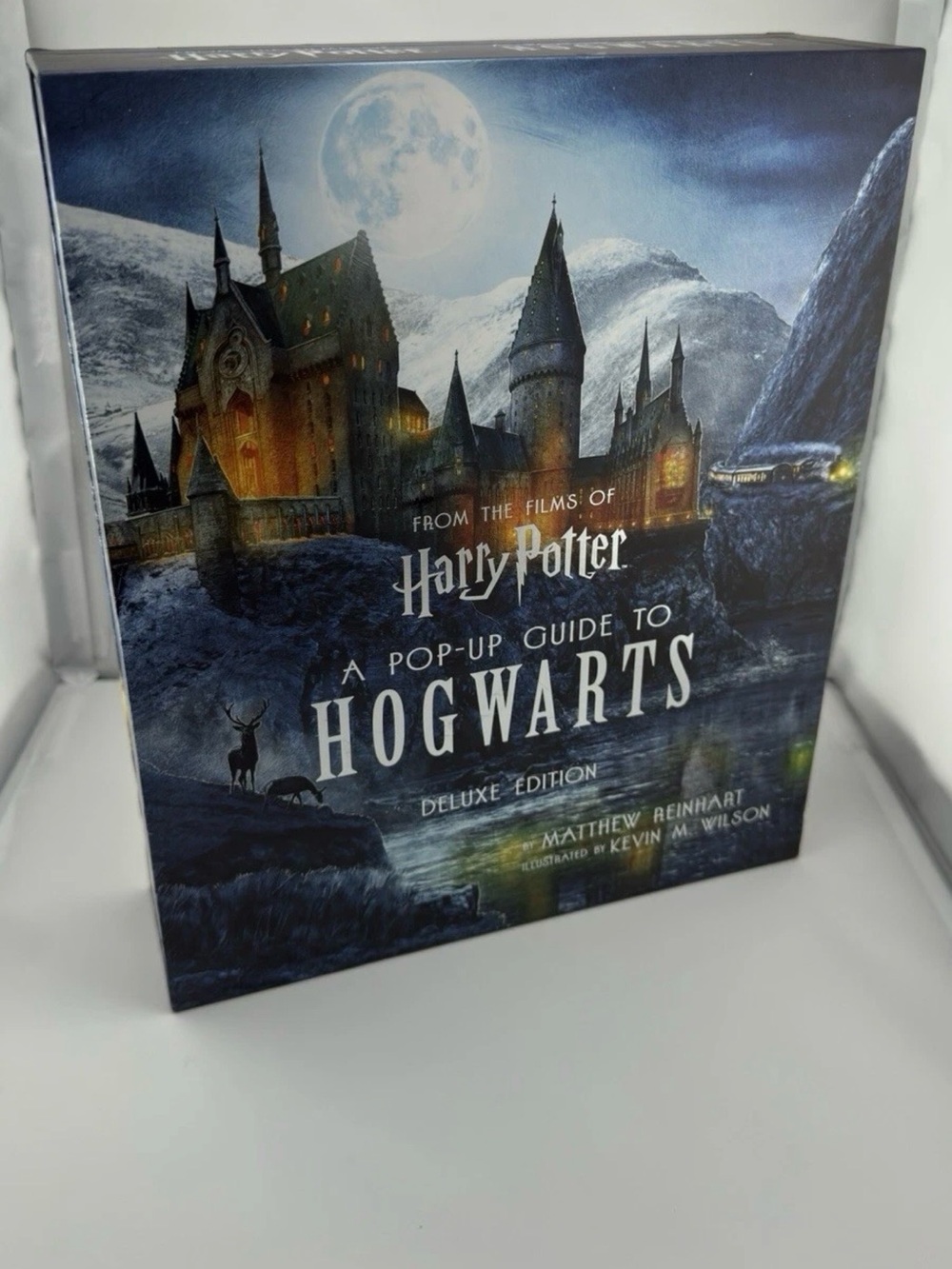 Warner Bros. Hogwarts Pop-Up Guide Deluxe - Blue and Black Cover